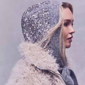 Free People Suki Sparkle Hood